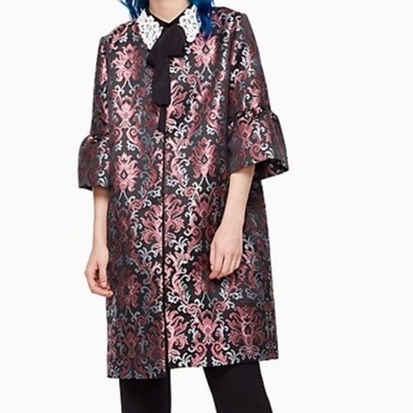Kate spade tapestry jacquard coat Clearance